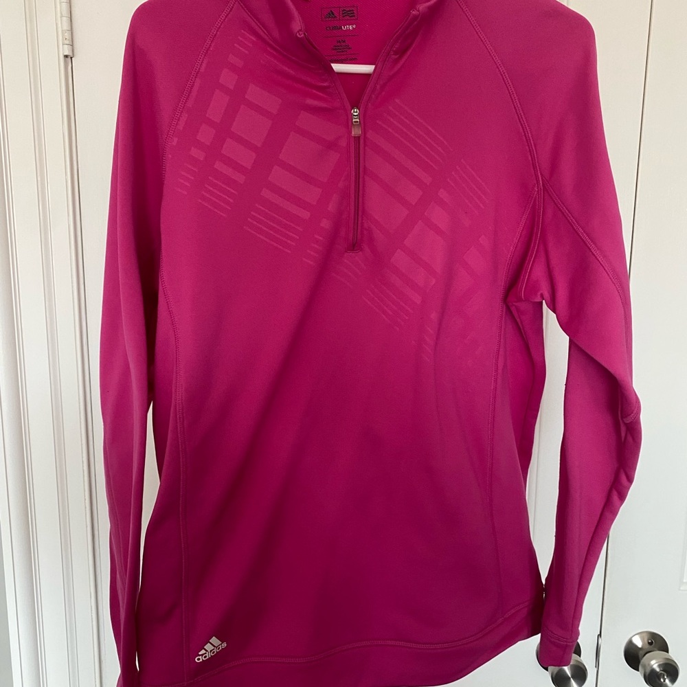 Adidas Pink Long Sleeve Pullover